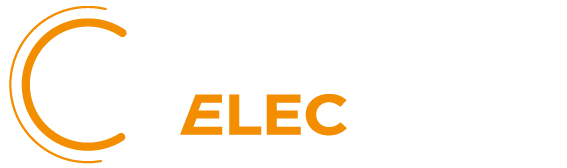 Logo elecsound negatif