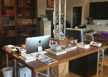 Éclairage de bureau réalisé lors d’une rénovation électrique