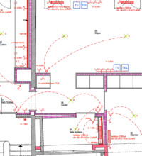 Plan d’implantation électrique d’un logement